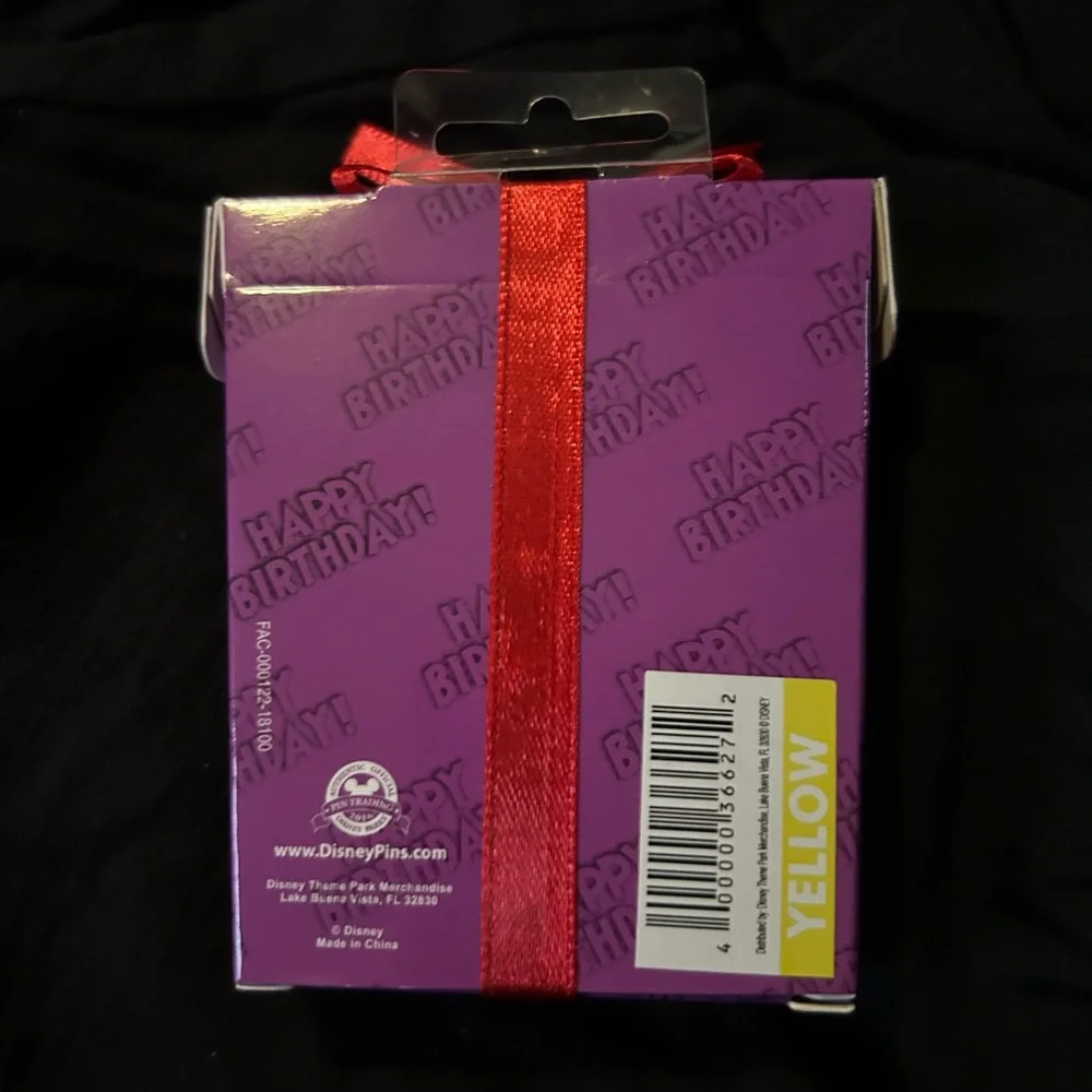 Mickey Mouse Happy Birthday Pin
